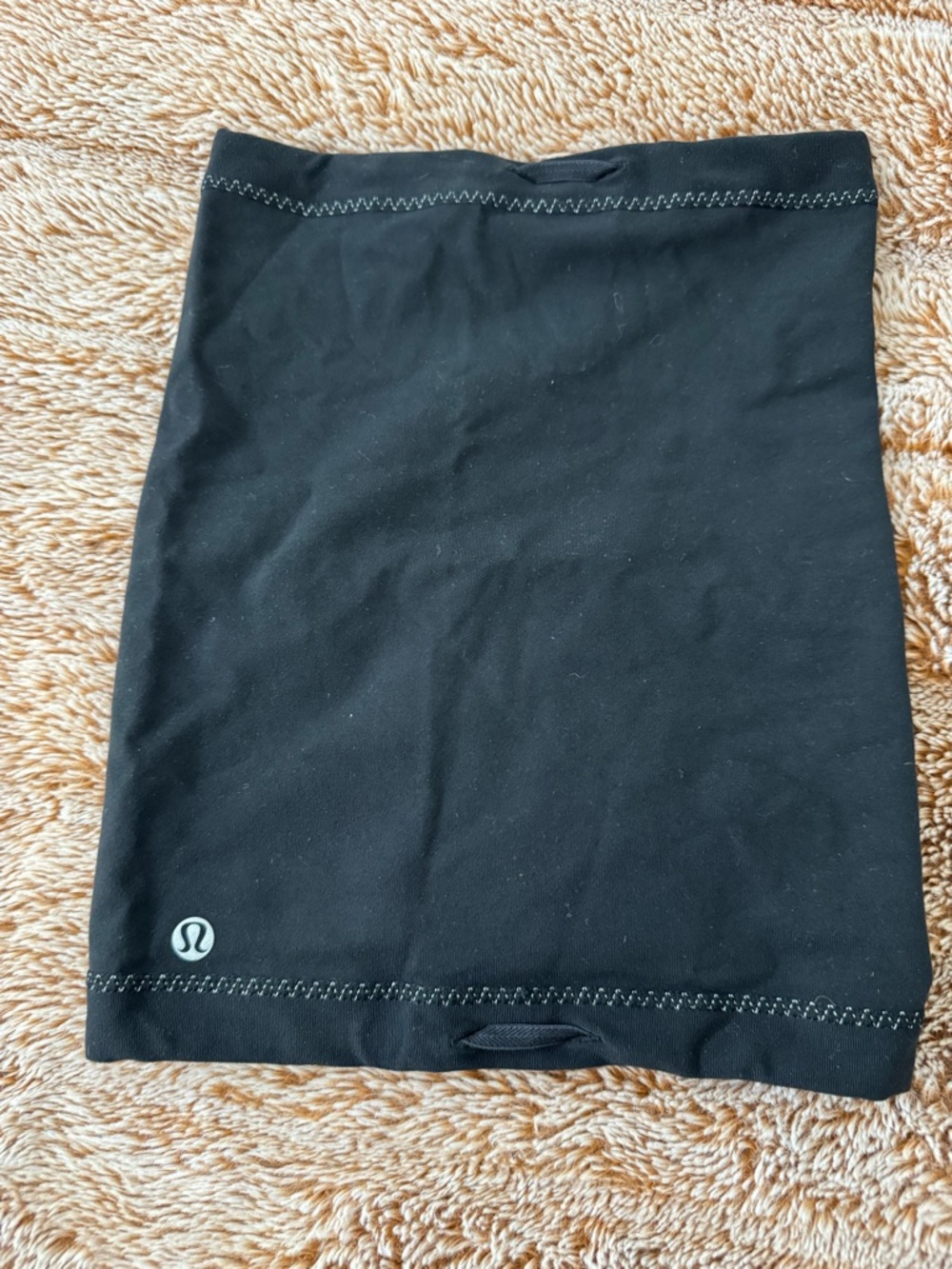lululemon athletica black neck warmer O/S